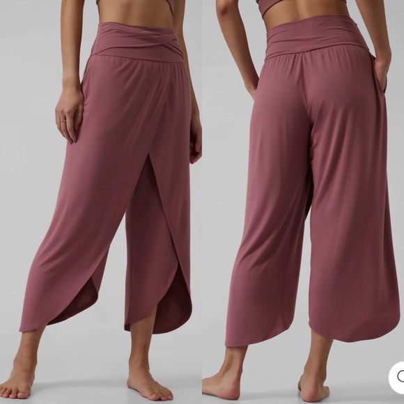 Athleta Pants - Athleta Release Pant Modal Relaxed Fit: Tawny Rose Pink